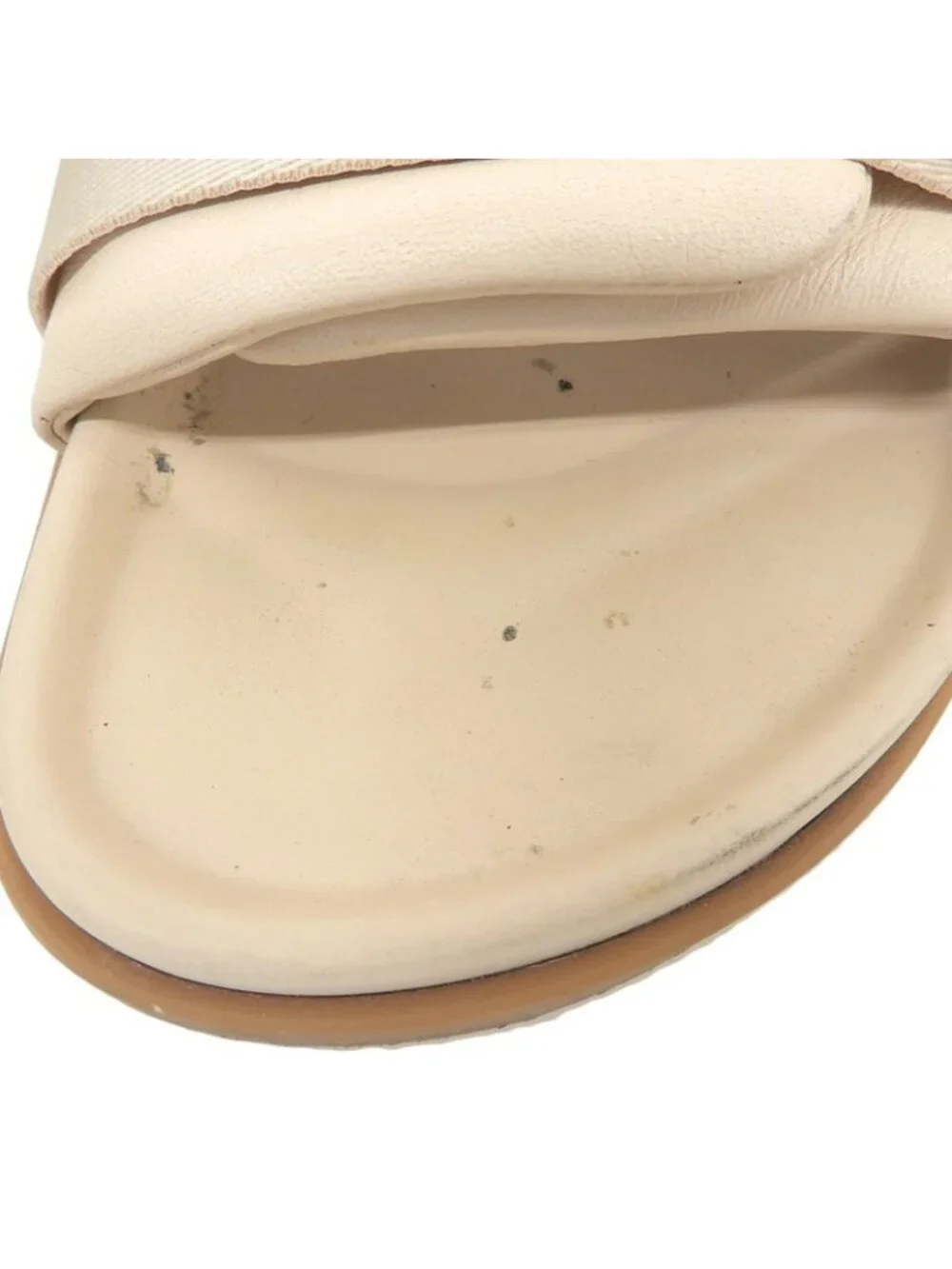 Moncler Sandals Shoes Beige 38 - Picture 3 of 6